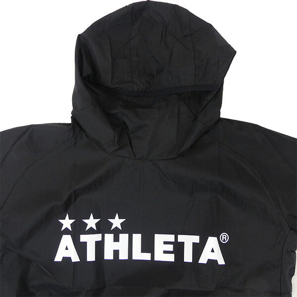 【ショップ限定エントリーでさらに+9倍】【ネコポス送料無料】アスレタATHLETAプラウインドシェルプルオーバー2S02360サッカーフットサルピステパーカー練習着パッカブル折り畳みメンズ