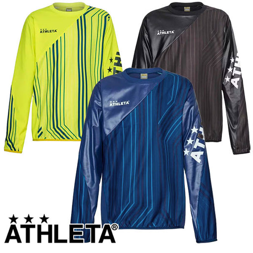 アスレタATHLETAジュニアグラフィックピステシャツ02372Jサッカーフットサルトレーニングトッププルオーバー子供用
