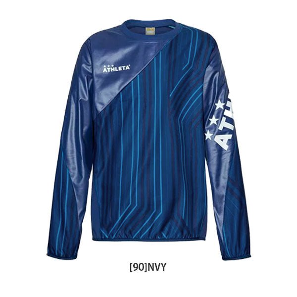 アスレタATHLETAジュニアグラフィックピステシャツ02372Jサッカーフットサルトレーニングトッププルオーバー子供用
