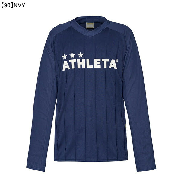 【ネコポス送料無料】アスレタATHLETAジュニアプラクティスシャツ02394Jサッカーフットサルプラシャツ長袖練習着子供用
