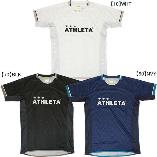 【ショップ限定エントリーでさらに+9倍】【ネコポス送料無料】アスレタATHLETAグラフィックプラシャツ02417サッカーフットサルプラクティスシャツ半袖メンズ