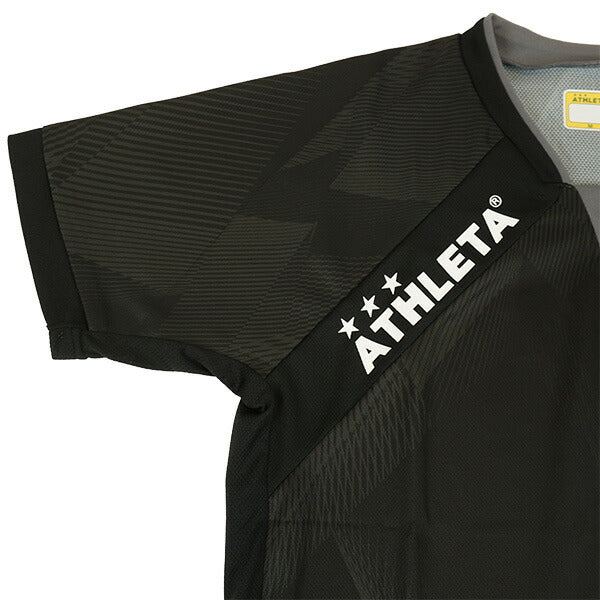 【上下セット】アスレタATHLETAグラフィックプラクティスシャツパンツ26s02438-02439サッカーフットサルプラシャツプラパン練習着メンズ