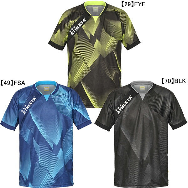 【ネコポス送料無料】アスレタATHLETAジュニアJrグラフィックプラクティスシャツ26s02438Jサッカーフットサルプラシャツ半袖練習着子供用