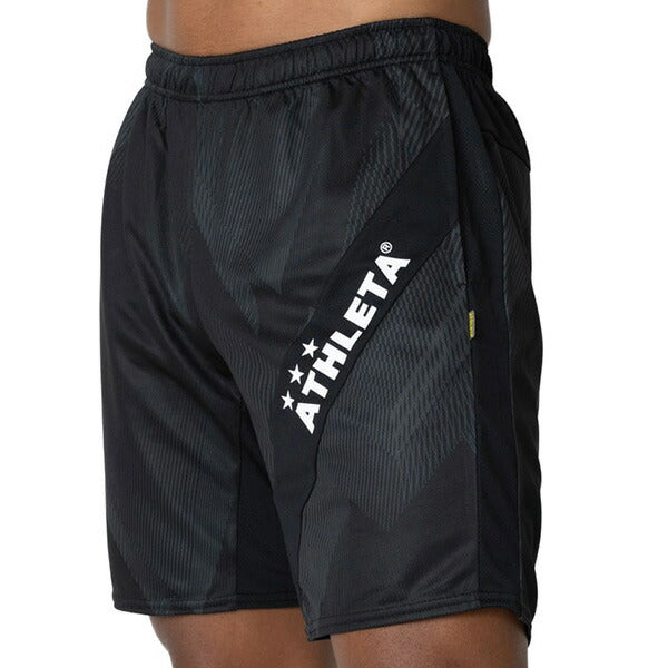 【ネコポス送料無料】アスレタATHLETAグラフィックプラクティスパンツ26s02439サッカーフットサルプラパンハーフパンツ練習着メンズ
