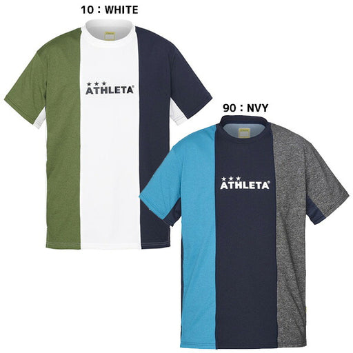 【ネコポス送料無料】アスレタATHLETAサッカープラシャツプラTシャツ半袖プラシャツフットサル03386