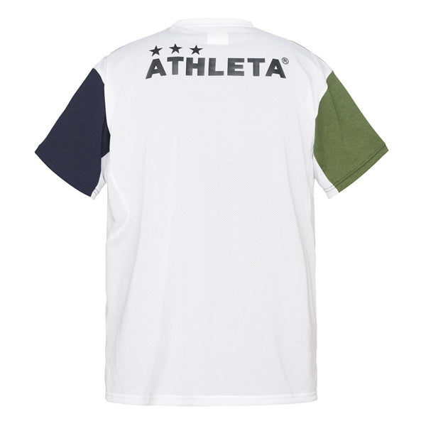 【ネコポス送料無料】アスレタATHLETAサッカープラシャツプラTシャツ半袖プラシャツフットサル03386