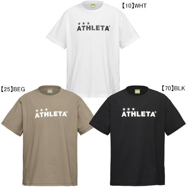 【ネコポス対応可】アスレタATHLETAジュニアJrドライフェザープラTシャツ03398Jサッカーフットサルプラクティスシャツ半袖練習着子供用