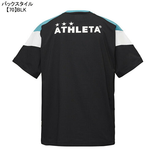 【ショップ限定エントリーでさらに+9倍】【ネコポス送料無料】アスレタATHLETAジュニアJrドライフェザーカラーブロックプラシャツ03399Jサッカーフットサルプラクティスシャツ半袖子供用