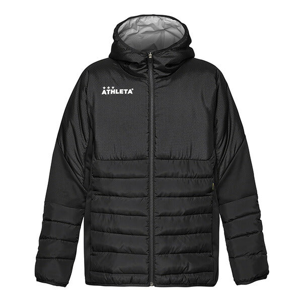 アスレタATHLETA中綿ウォームジャケット25f04165Nサッカーフットサル防寒防風ブレーカージャケットメンズ