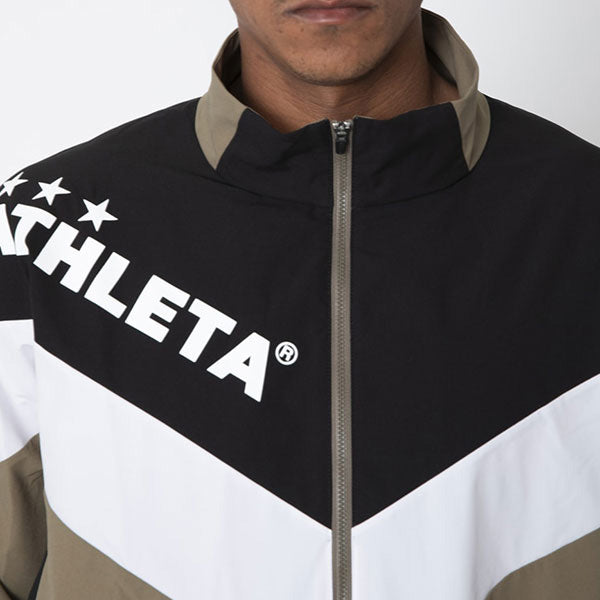 【上下セット】アスレタATHLETAカラーブロックTRジャケットパンツ上下04171-04172サッカーフットサルウインドブレーカーメンズ