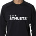 アスレタATHLETAグリッド起毛TRシャツ04174サッカーフットサル防寒トレーニングトップメンズ