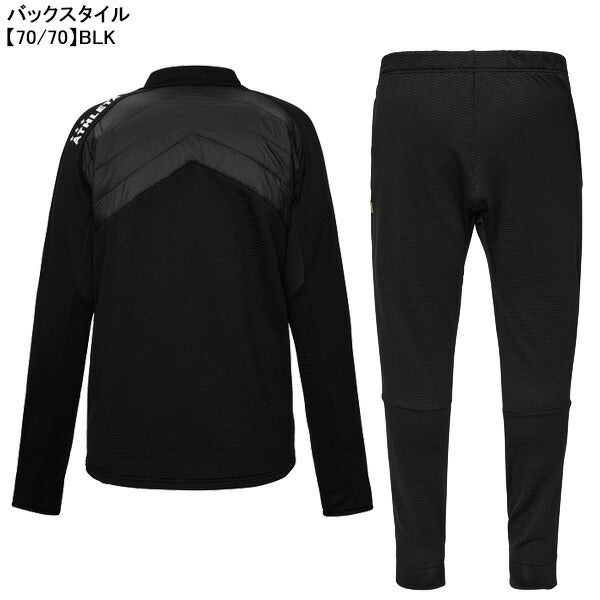 【上下セット】アスレタATHLETAグリッド起毛パディングTRジャケットパンツ上下04175-04176サッカーフットサルジャージ防寒メンズ