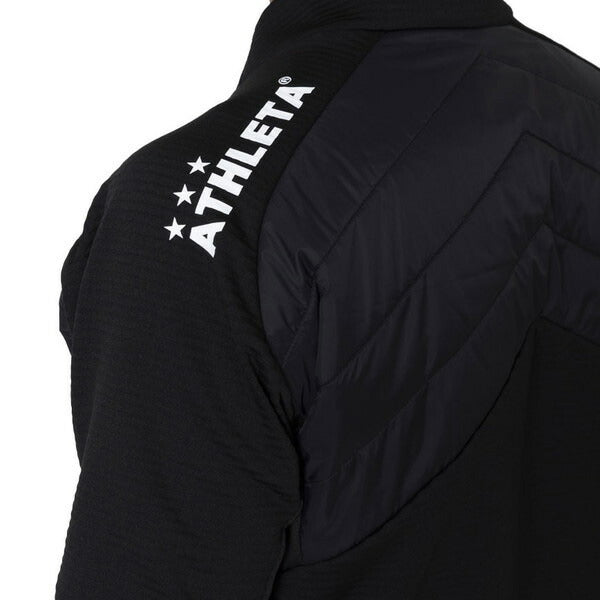 アスレタATHLETAグリッド起毛パディングTRジャケット04175サッカーフットサルジャージ防寒メンズ