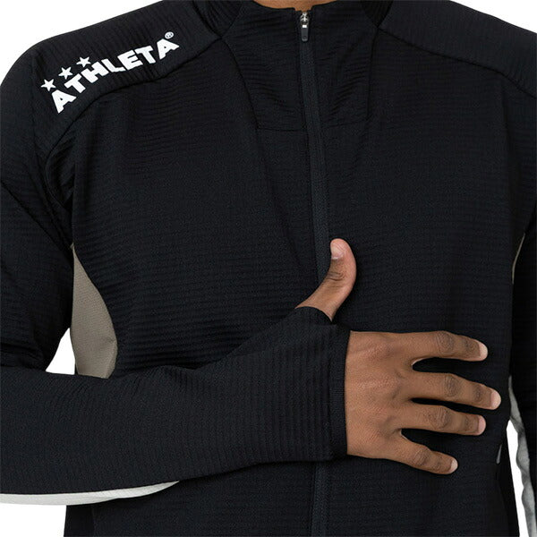 【上下セット】アスレタATHLETAグリッド起毛TRジャケットパンツ上下04188-04189サッカーフットサルトレーニングジャケットパンツメンズ