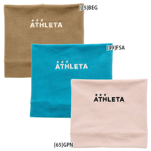 【ネコポス送料無料】アスレタATHLETAジュニアネックウォーマー05341Jサッカーフットサルスポーツ防寒練習日常使い子供用