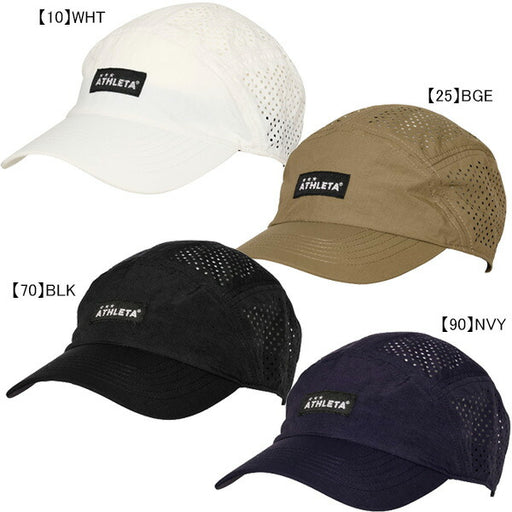 【ネコポス送料無料】アスレタATHLETAジュニアJrドットメッシュキャップ26s05347Jサッカーフットサル帽子53-55cm子供用