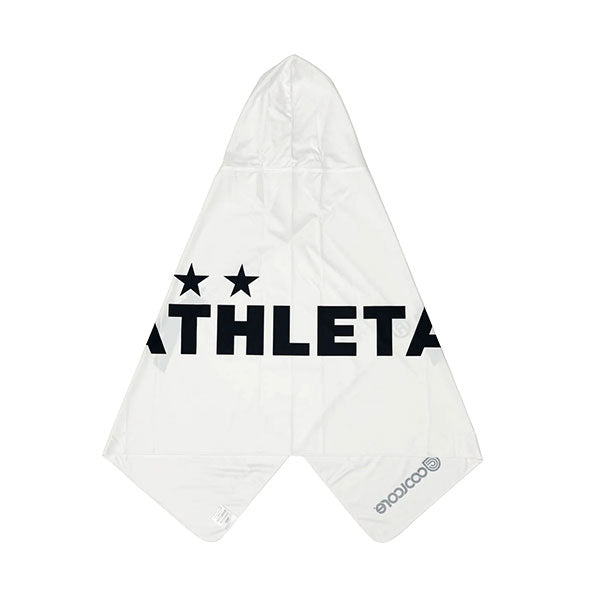 アスレタATHLETAcoolcore冷感ポンチョ05358サッカーフットサルスポーツクールダウン熱中症予防UVカット