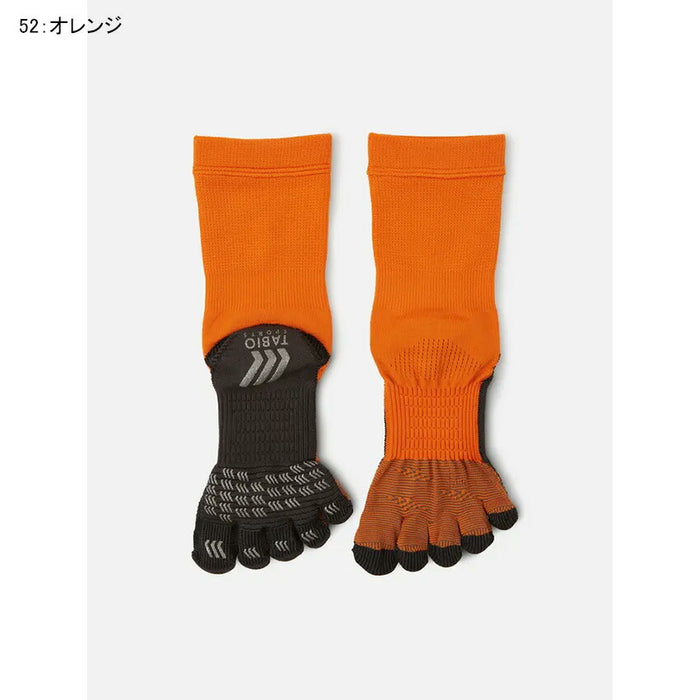 【ショップ限定エントリーでさらに+9倍】タビオサッカーソックス5本指ソックスtabiosportsフットボールSMLフットサルショートグリップ靴下