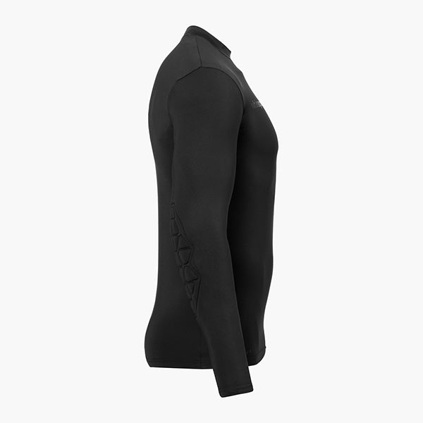 【ショップ限定エントリーでさらに+9倍】ウールシュポルトuhlsportパッドGKベースレイヤー1002261サッカーフットサルゴールキーパーインナーシャツ長袖エルボーパッドブラックメンズ