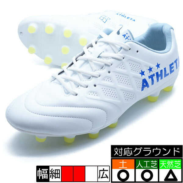 O-REIFAZアスレタATHLETA10024-10ホワイトサッカースパイク