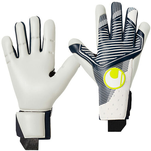 【ショップ限定エントリーでさらに+9倍】ウールシュポルトuhlsportパワーラインホライズンアブソルートグリップハーフネガティブ1011307-012サッカーGKグローブホワイト×ネイビー
