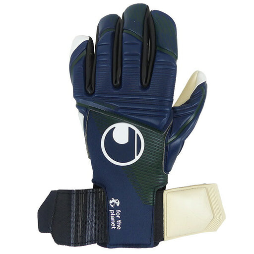 【ショップ限定エントリーでさらに+9倍】ウールシュポルトuhlsportパワーラインアブソルートグリップハーフネガティブアース1011307-02サッカーキーパーグローブGKグローブネイビー