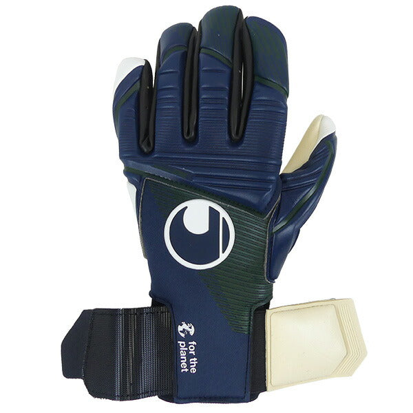 【ショップ限定エントリーでさらに+9倍】ウールシュポルトuhlsportパワーラインアブソルートグリップハーフネガティブアース1011307-02サッカーキーパーグローブGKグローブネイビー