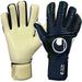 【ショップ限定エントリーでさらに+9倍】ウールシュポルトuhlsportパワーラインアブソルートグリップハーフネガティブアース1011307-02サッカーキーパーグローブGKグローブネイビー