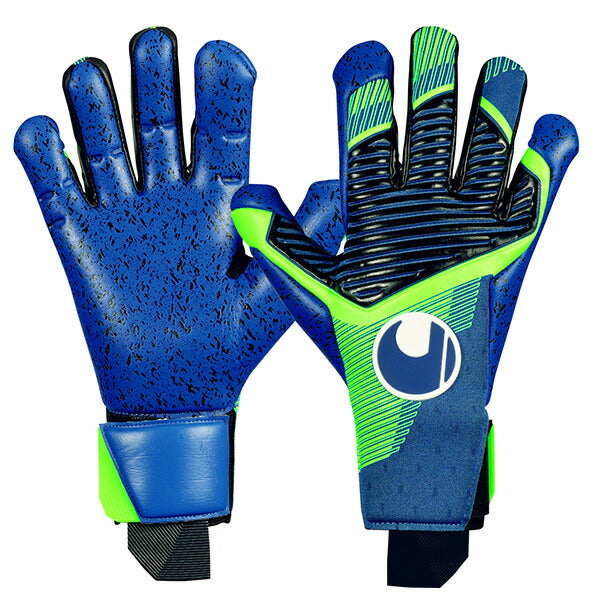 【ショップ限定エントリーでさらに+9倍】ウールシュポルトuhlsportアクアグリップハーフネガティブ1011313-01サッカーGKグローブパシフィックブルー