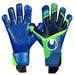 【ショップ限定エントリーでさらに+9倍】ウールシュポルトuhlsportアクアグリップハーフネガティブ1011313-01サッカーGKグローブパシフィックブルー