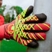 ウールシュポルトuhlsportファイアエディションウルトラグリップハーフネガティブ101132801-20サッカーキーパーグローブGKグローブ