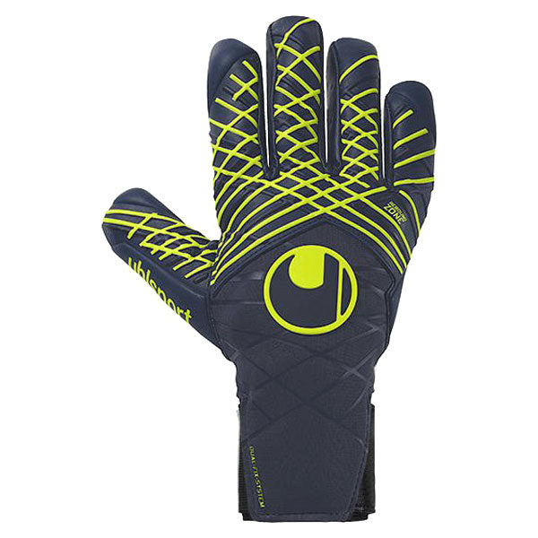 ウールシュポルトuhlsportプレディクションアブソルートグリップハーフネガティブ1011333-01サッカーキーパーグローブGKグローブネイビー