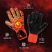 ウールシュポルトuhlsportファイアエディションスーパーソフトハーフネガティブ101133401-20サッカーキーパーグローブGKグローブレッドイエロー