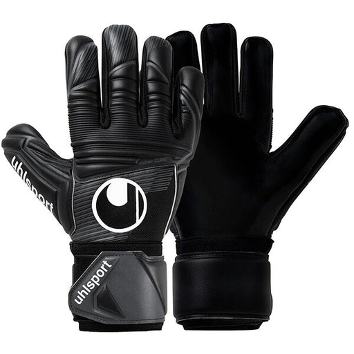 【ショップ限定エントリーでさらに+9倍】ウールシュポルトuhlsportコンフォートアブソルートグリップハーフネガティブ1011349-01サッカーキーパーグローブGKグローブゴールキーパーブラック