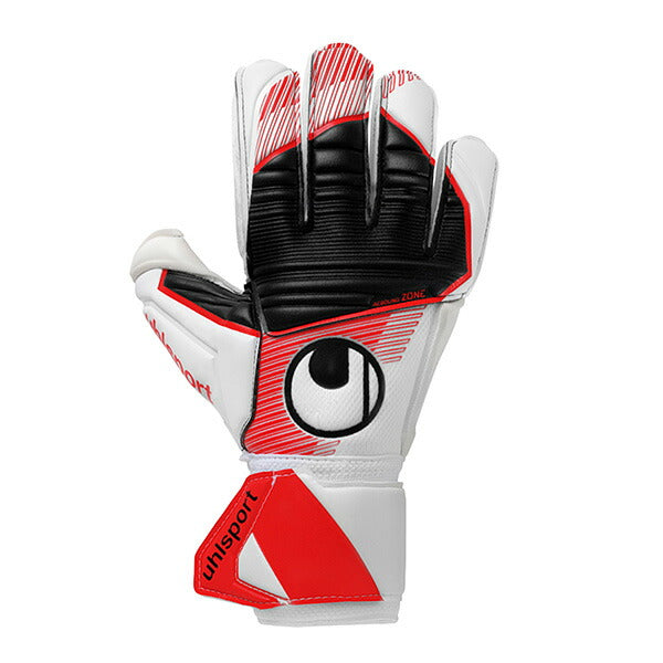 【ショップ限定エントリーでさらに+9倍】ウールシュポルトuhlsportアブソルートグリップ1011351-01サッカーキーパーグローブGKグローブゴールキーパーホワイトレッドブラック