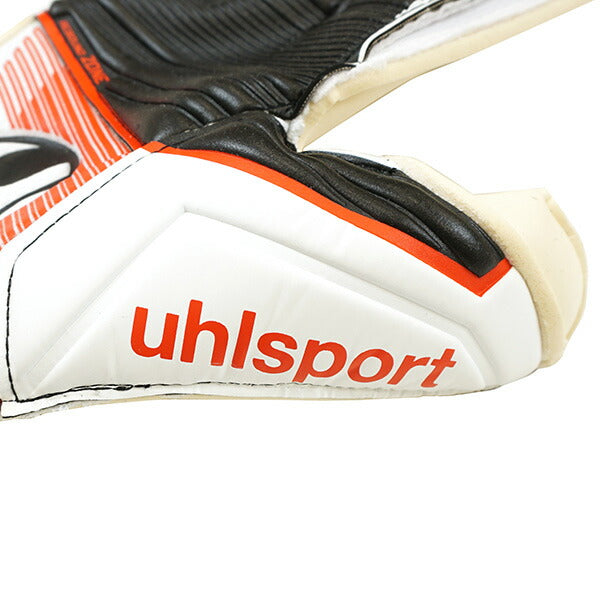 【ショップ限定エントリーでさらに+9倍】ウールシュポルトuhlsportアブソルートグリップ1011351-01サッカーキーパーグローブGKグローブゴールキーパーホワイトレッドブラック