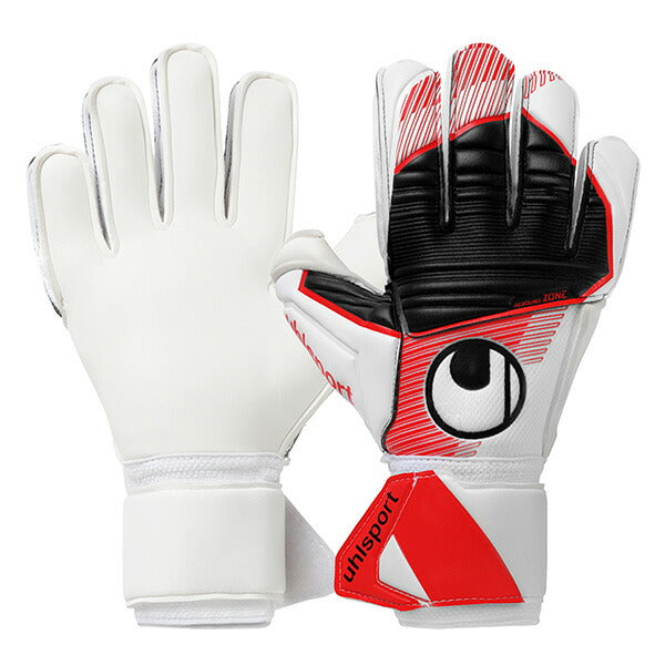 【ショップ限定エントリーでさらに+9倍】ウールシュポルトuhlsportアブソルートグリップ1011351-01サッカーキーパーグローブGKグローブゴールキーパーホワイトレッドブラック