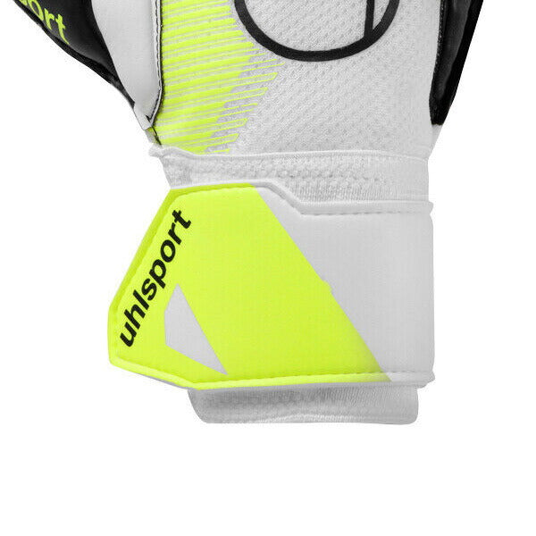 【ショップ限定エントリーでさらに+9倍】ウールシュポルトuhlsportソフトアドバンスド1011355-01サッカーキーパーグローブGKグローブゴールキーパーホワイトフローイエローブラック