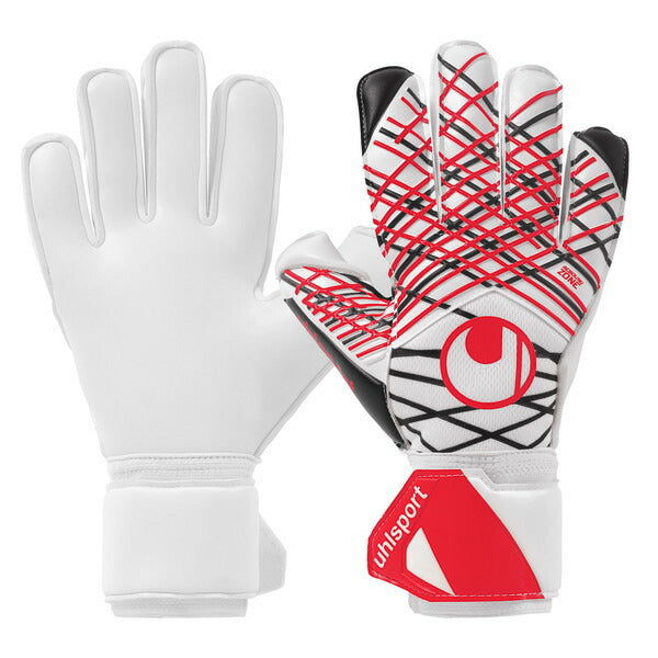 【ショップ限定エントリーでさらに+9倍】ウールシュポルトuhlsportアブソルートグリップ1011365-01サッカーキーパーグローブGKグローブゴールキーパーホワイト