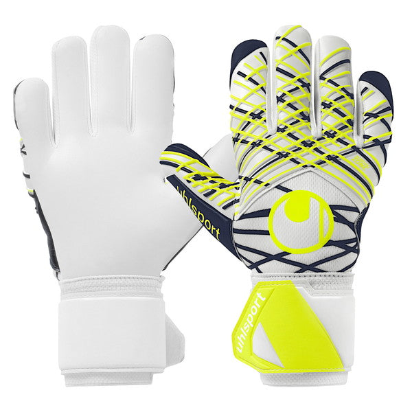 【ショップ限定エントリーでさらに+9倍】ウールシュポルトuhlsportアブソルートグリップハーフネガティブプロジュニア1011366-01サッカーキーパーグローブGKグローブゴールキーパーホワイト子供用