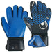 ウールシュポルトuhlsportアクアソフト1011387-01サッカーキーパーグローブGKグローブゴールキーパーネイビー