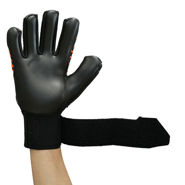 ウールシュポルトuhlsportスーパーレジストハーフネガティブ1011388-01サッカーキーパーグローブGKグローブゴールキーパーブラック