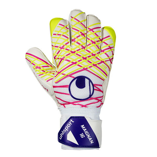 【エントリーでポイント10倍】ウールシュポルトuhlsportプレディクションソフトメニャン1011393-01サッカーキーパーグローブGKグローブゴールキーパーホワイトピンク