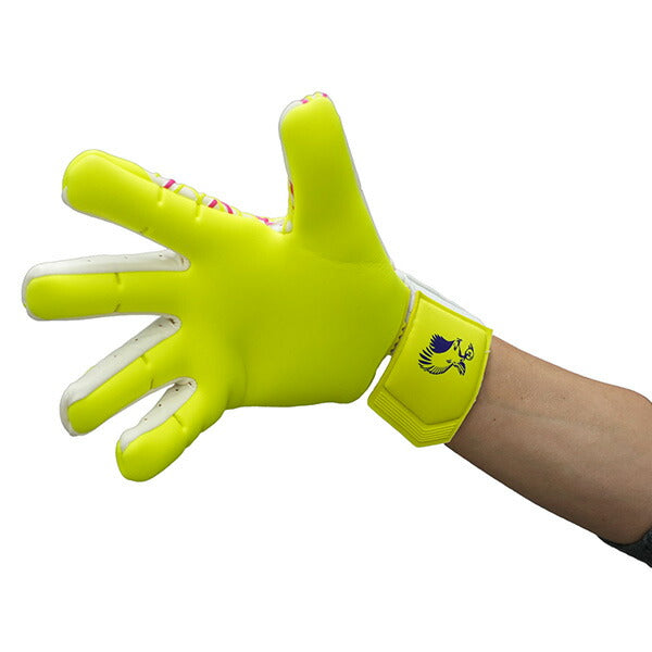 【ショップ限定エントリーでさらに+9倍】ウールシュポルトuhlsportプレディクションアブソルートグリップハーフネガティブメニャン1011394-01サッカーキーパーグローブGKグローブホワイト