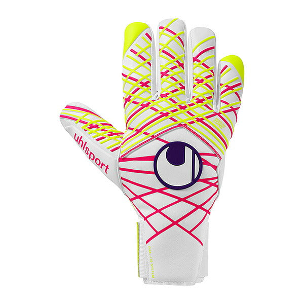 【ショップ限定エントリーでさらに+9倍】ウールシュポルトuhlsportプレディクションアブソルートグリップハーフネガティブメニャン1011394-01サッカーキーパーグローブGKグローブホワイト