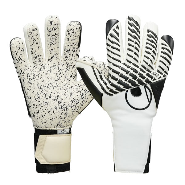 ウールシュポルトuhlsportファングマシーネスーパーグリップ+ハーフネガティブ1011396-01サッカーキーパーグローブゴールキーパーグローブ