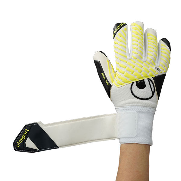 ウールシュポルトuhlsportファングマシーネアブソルートグリップハーフネガティブプロジュニア1011401-01サッカーキーパーグローブ子供用女性用