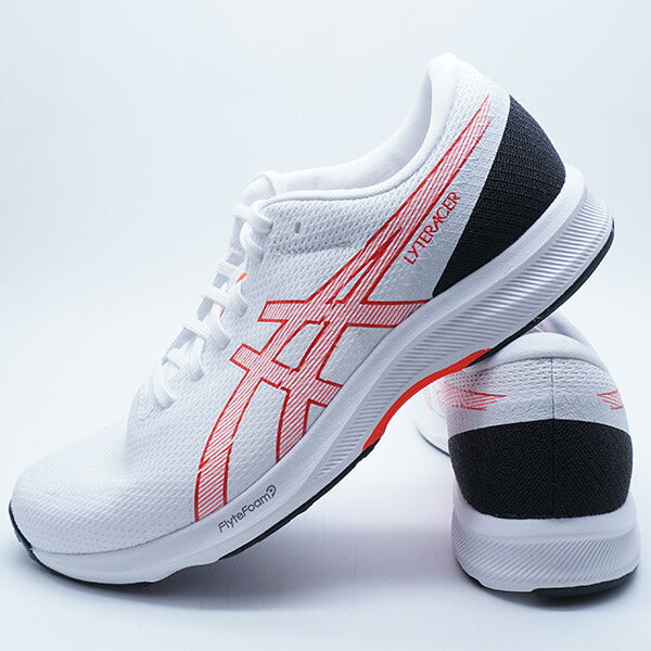 LYTERACER6アシックスasics1011B971-102ホワイトレッドランニングシューズ