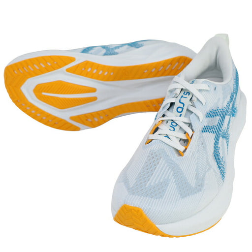 アシックスasicsメンズランニングシューズNOVABLAST5ノヴァブラスト5マラソンジョギングブルー1011B974-407