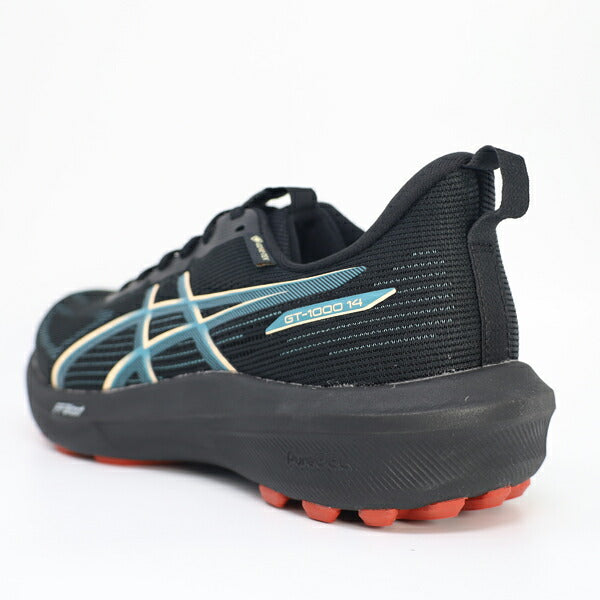 アシックスasicsメンズランニングシューズGT-100014GTXマラソンジョギングブラック1011C078-003